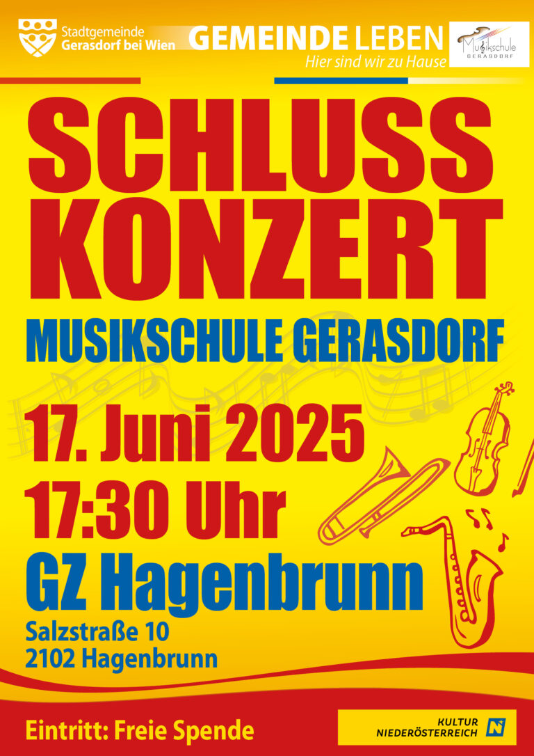 Schlusskonzert Musikschule Hagenbrunn