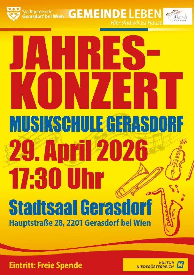 Jahreskonzert Musikschule 2026