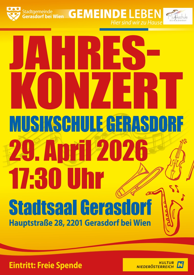 Jahreskonzert Musikschule 2026
