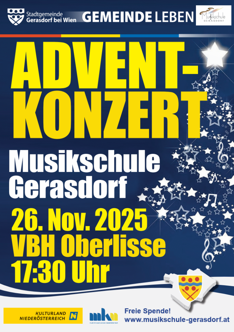 Adventkonzert Musikschule Gerasdorf