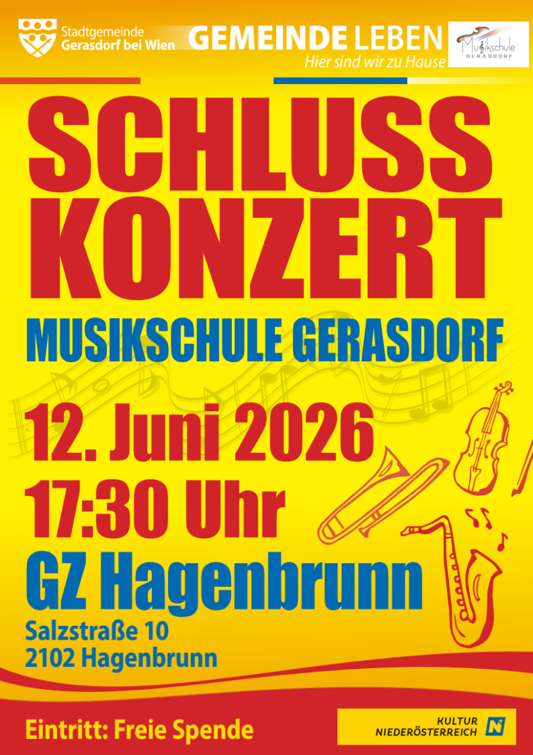Schlusskonzert Musikschule Hagenbrunn